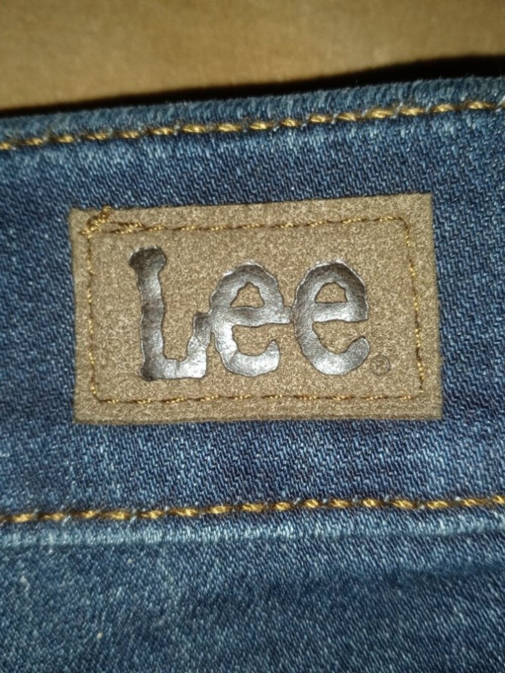 Lee Dark Wash Bootcut Denim Jeans Size [18 Long]
